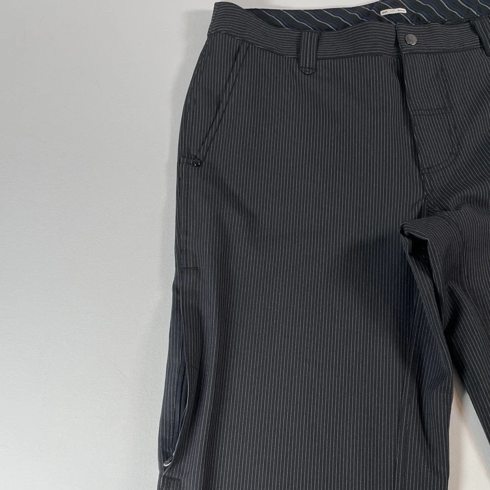 Lululemon Pinstripe Classic Fit Trousers Wet Dry Warm Men's Pants 36